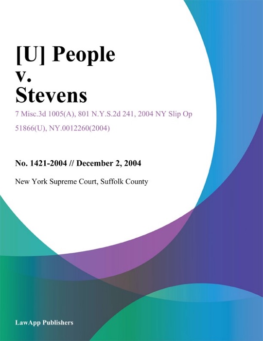 People v. Stevens