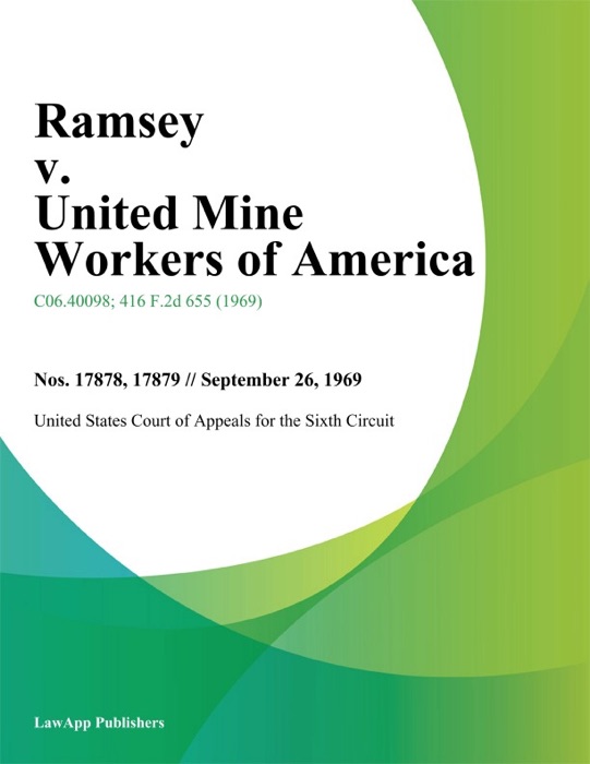 Ramsey V. United Mine Workers Of America