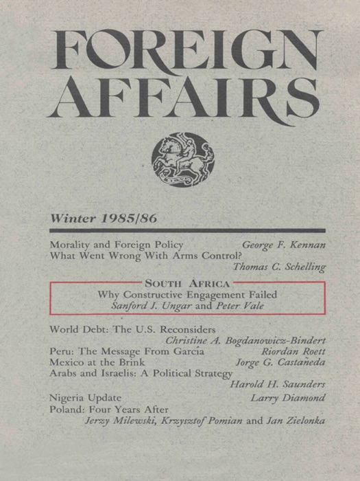 Foreign Affairs - Winter 1985/86