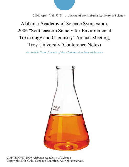 Alabama Academy of Science Symposium, 2006 