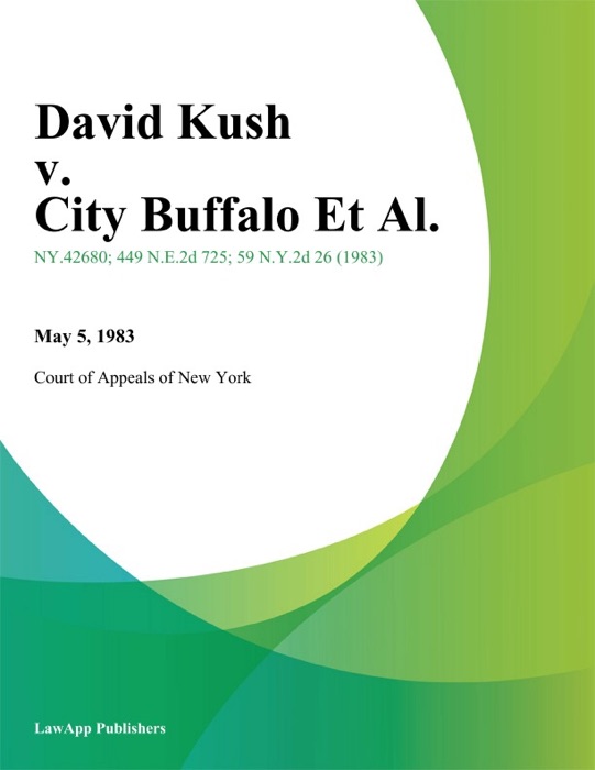 David Kush v. City Buffalo Et Al.