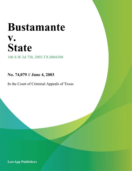 Bustamante V. State