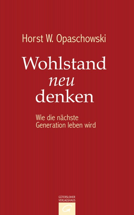 Wohlstand neu denken