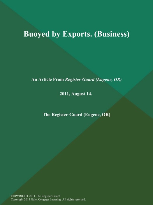 Buoyed by Exports (Business)