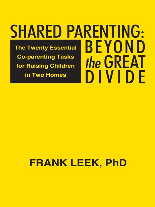 Shared Parenting: Beyond The Great Divide