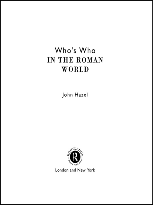 Who's Who in the Roman World