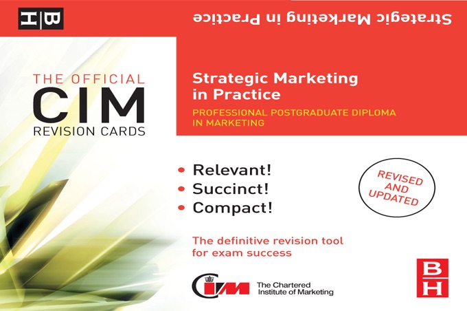 CIM Revision Cards Strategic Marketing in Practice