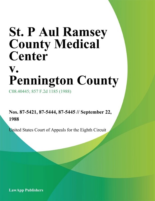 St. P Aul Ramsey County Medical Center v. Pennington County