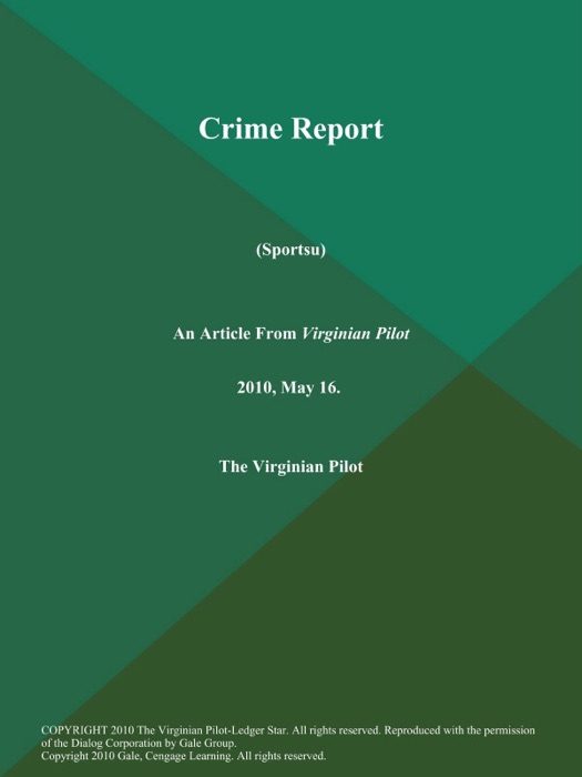 Crime Report (Sportsu)