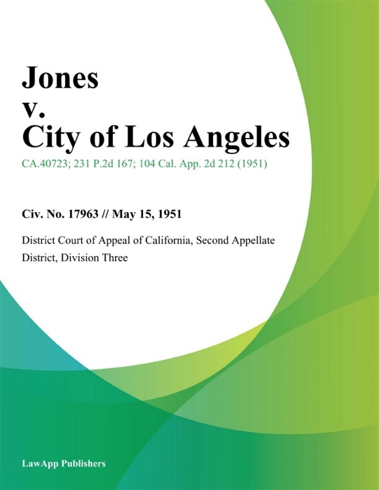 Jones v. City of Los Angeles