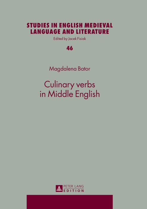 Culinary verbs in Middle English