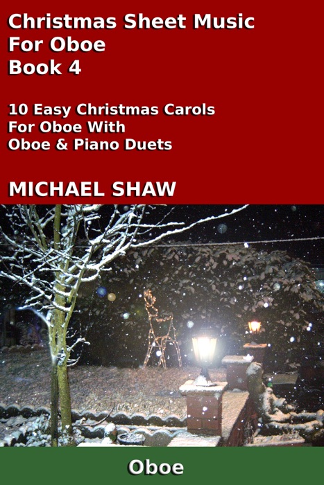 Christmas Sheet Music For Oboe: Book 4