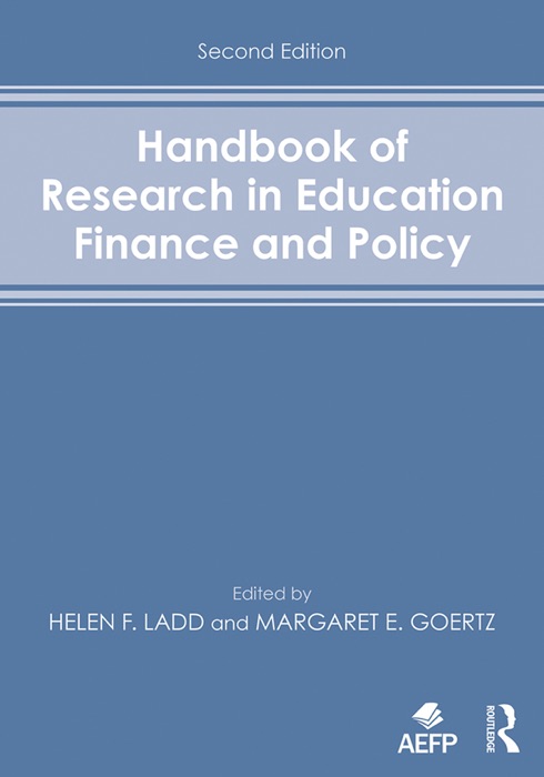 Handbook of Research in Education Finance and Policy