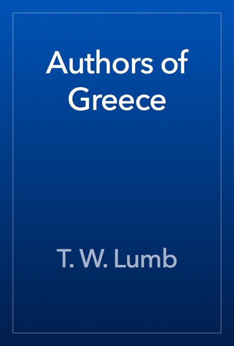 Authors of Greece