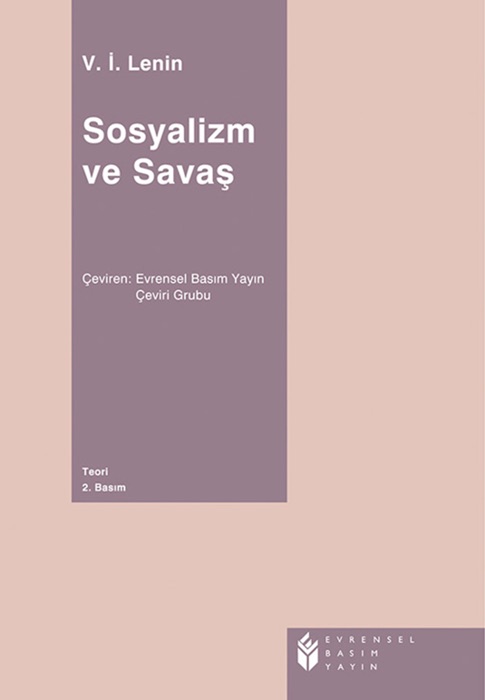 Sosyalizm ve Savaş