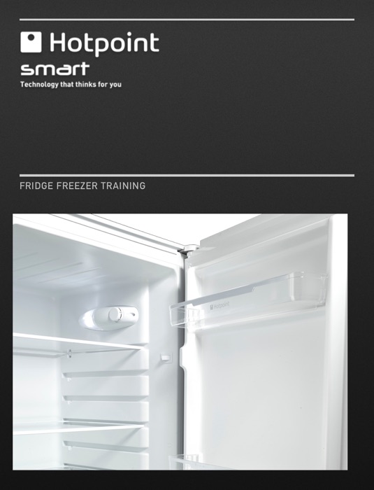 Smart Fridge Freezer Training