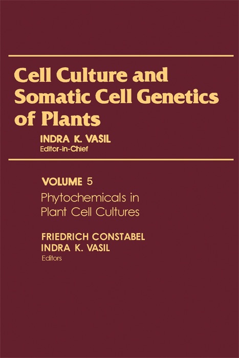 Phytochemicals in Plant Cell Cultures