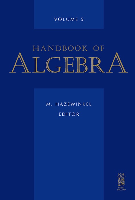 Handbook of Algebra