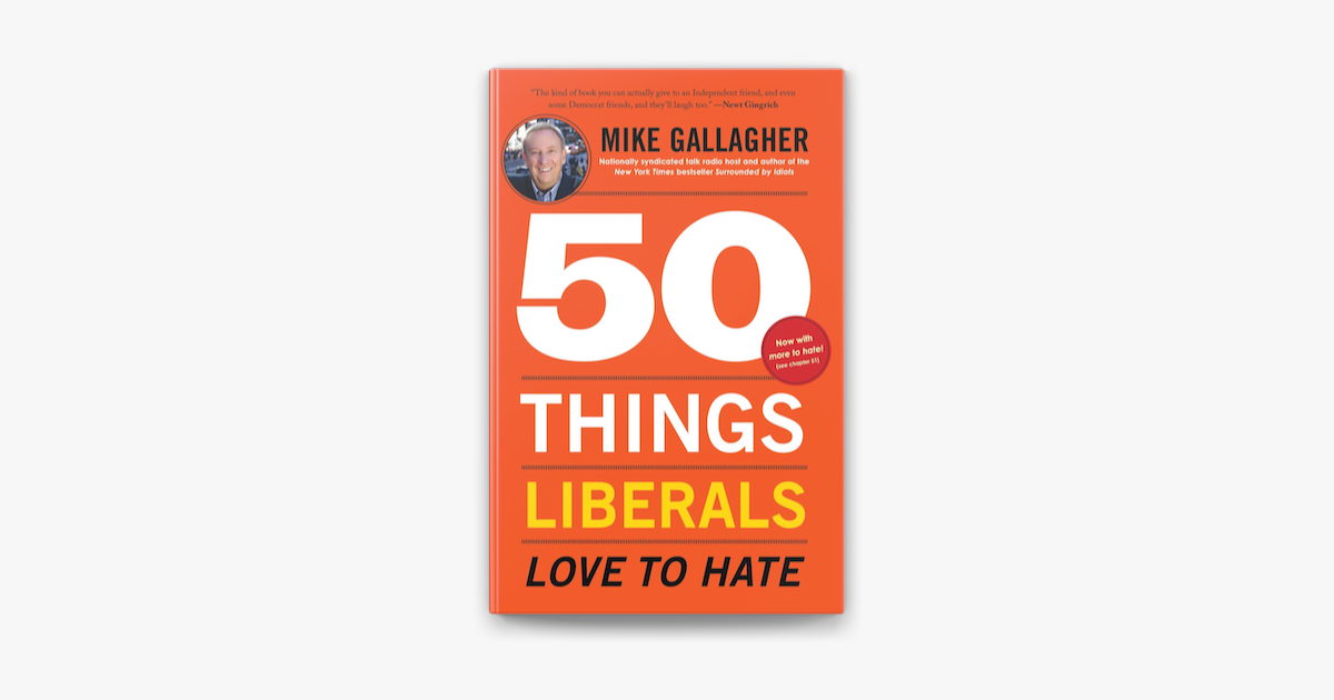 ‎50 Things Liberals Love To Hate On Apple Books