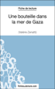 Une bouteille dans la mer de Gaza de Valérie Zénatti (Fiche de lecture) - Vanessa Grosjean & fichesdelecture.com