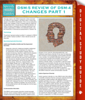 Speedy Publishing - DSM-5 Review of DSM-4 Changes Part I (Speedy Study Guides) artwork
