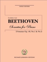 Beethoven 2 Sonatas Op.49 No.1, 2
