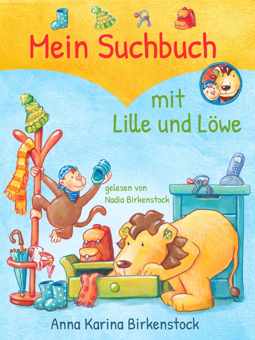 Mein Suchbuch mit Lille und Löwe