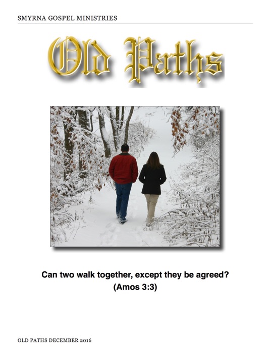 Old Paths December 2016