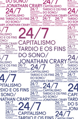 Capa do livro A Sociedade do Sono de Jonathan Crary