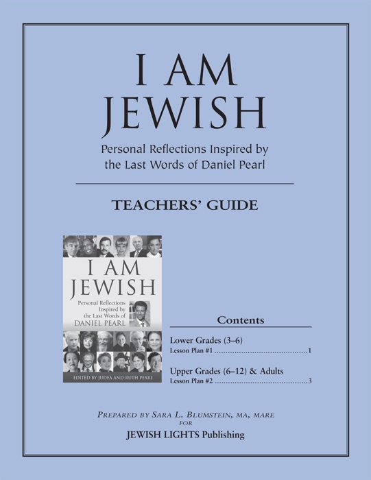 I Am Jewish Teacher's Guide