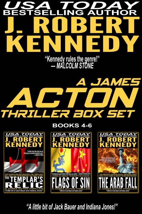 The James Acton Thrillers Series: Books 4-6