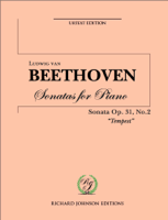 Ludwig van Beethoven - Beethoven Sonata  No. 17 Op.31 No.2 “Tempest” artwork
