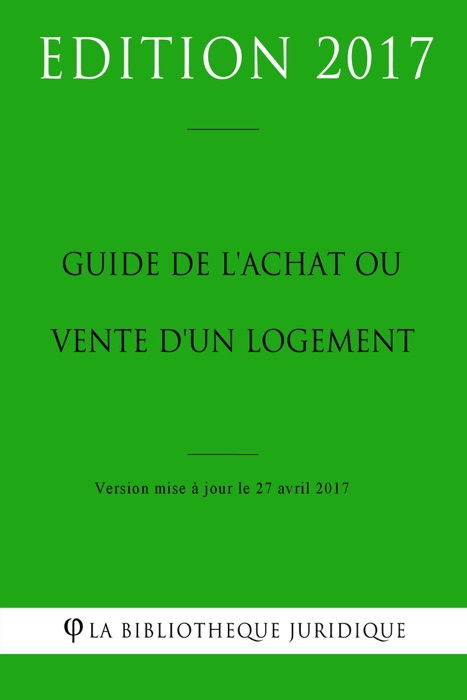 Guide de l'achat ou vente d'un logement