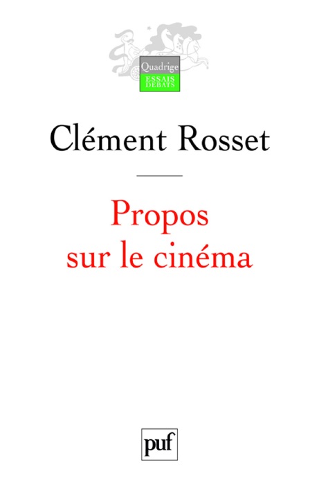 Propos sur le cinéma