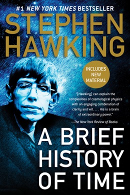 Capa do livro A Brief History of Time de Stephen Hawking