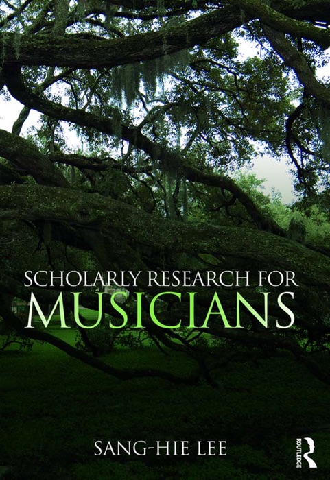 Scholarly Research for Musicians