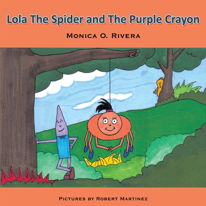 Lola the Spider and the Purple Crayon