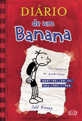 Capa do livro O Diário de um Banana, Vol. 1 de Jeff Kinney