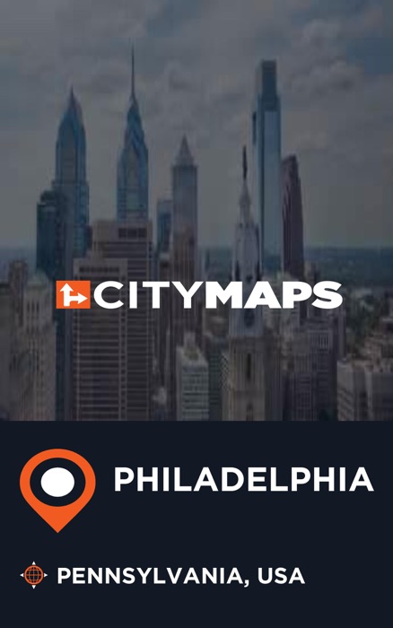 City Maps Philadelphia Pennsylvania, USA