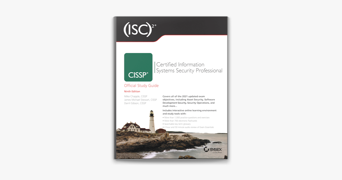 ISC)2 CISSP Certified Information Systems Security Professional Official  Study Guide sur Apple Sns-Brigh10