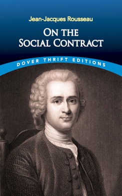 Capa do livro The Social Contract de Jean-Jacques Rousseau