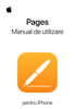 Manual de utilizare Pages pentru iPhone - Apple Inc.