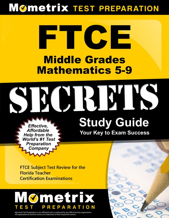 FTCE Middle Grades Mathematics 5-9 Secrets Study Guide: