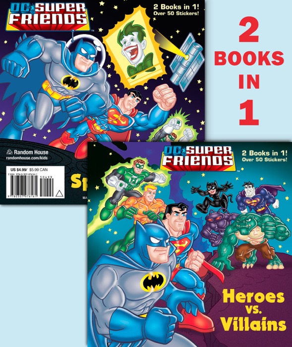 Heroes vs. Villains/Space Chase! (DC Super Friends)