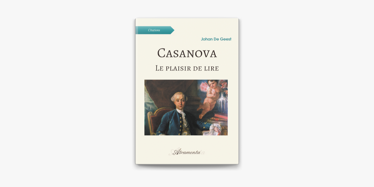 Casanova Le Plaisir De Lire On Apple Books