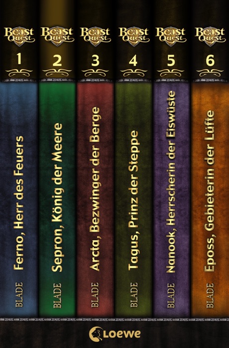 Beast Quest - Band 1-6