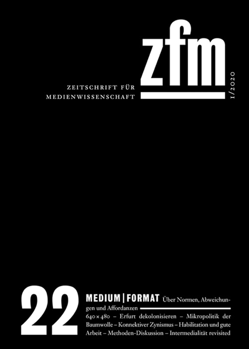 Zeitschrift für Medienwissenschaft 22