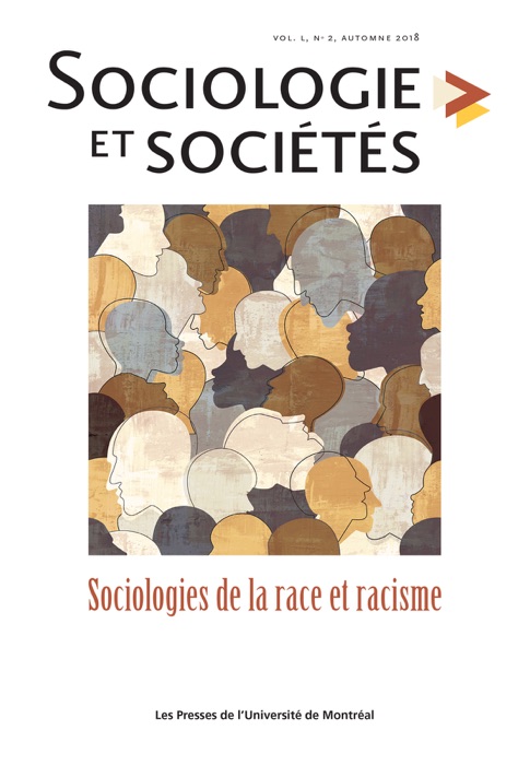 Sociologie et sociétés. Vol. 50 No. 2, Automne 2018