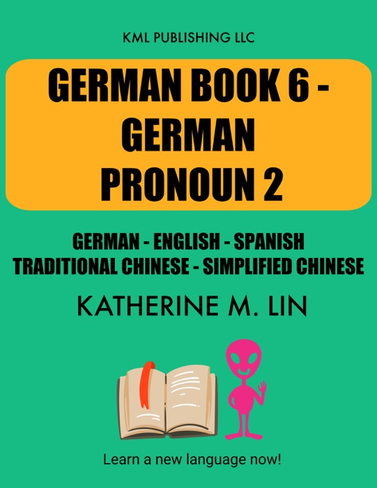 GERMAN BOOK 6 GERMAN PRONOUN -2 German English Spanish  Chinese