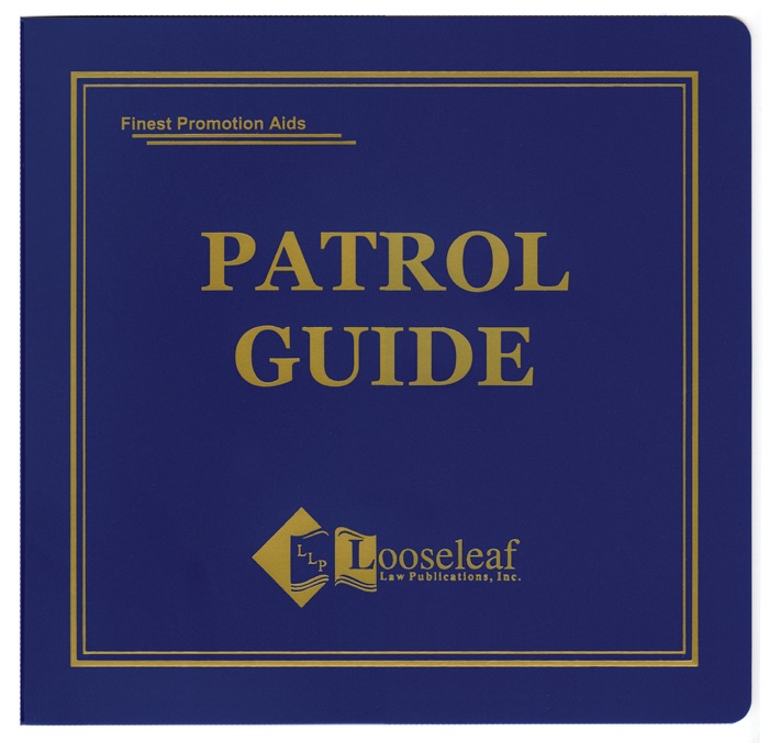 N.Y.P.D. Patrol Guide - January 2020 Edition